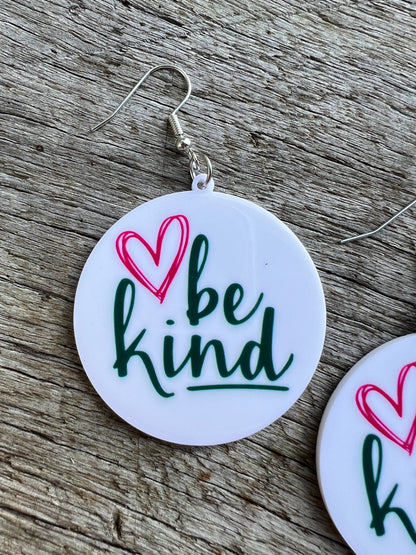 Be Kind Dangle Earrings