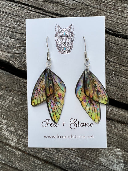 A Fairy Wing/Butterfly Wing Earrings