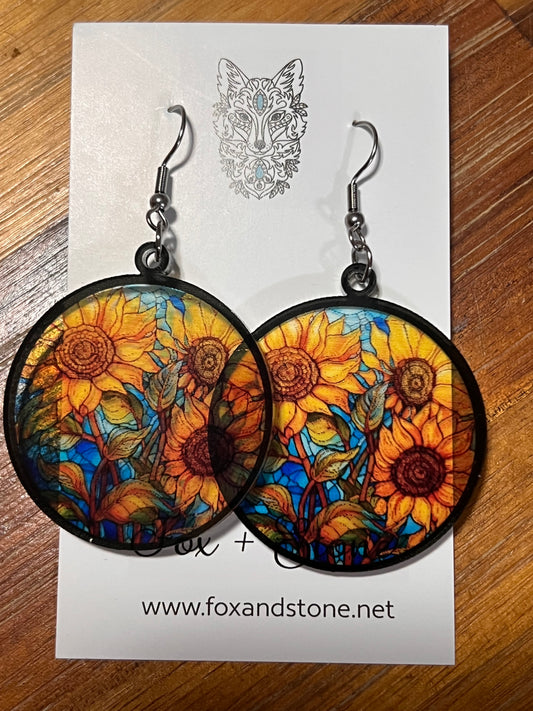 Simply Sunflowers Earrings