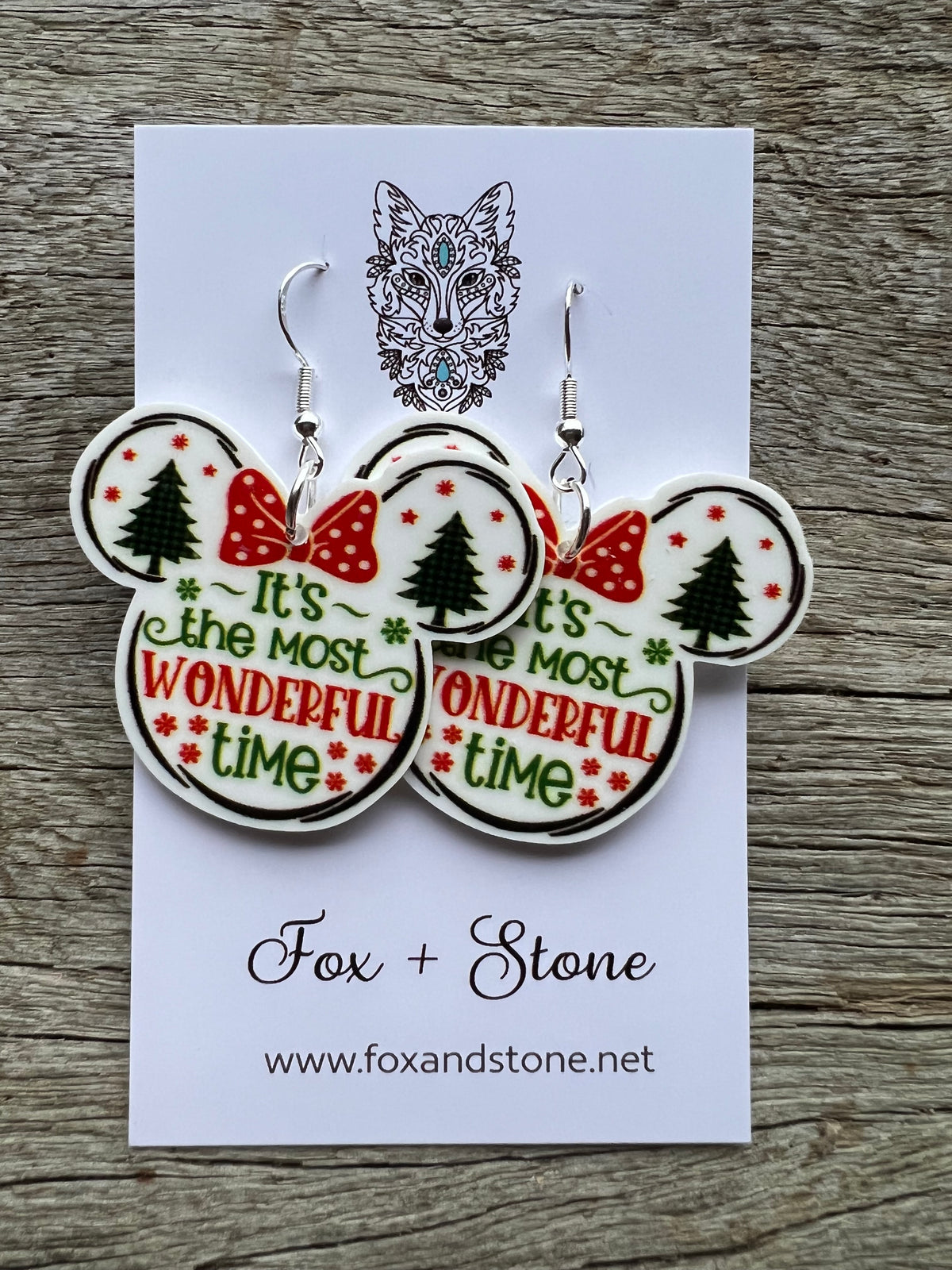 Merry Christmas Wonderful Earrings