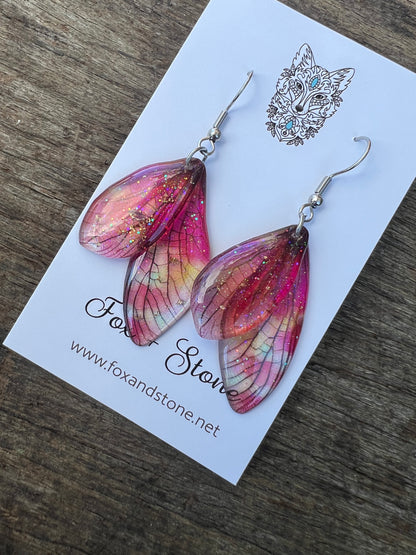 Briella Fairy Wing/Butterfly Wing Earrings