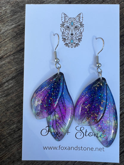 Gemma Fairy Wing/Butterfly Wing Earrings