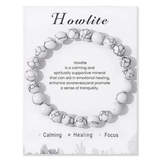 Howlite Natural Stone Bracelet