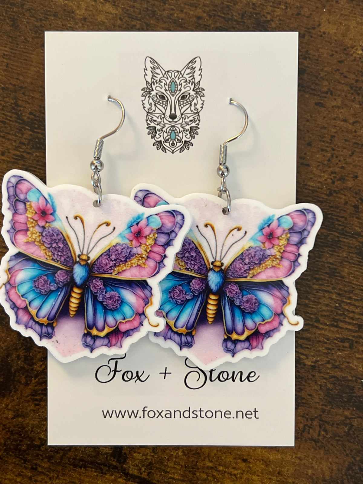 Beautiful Colourful Butterfly Earrings