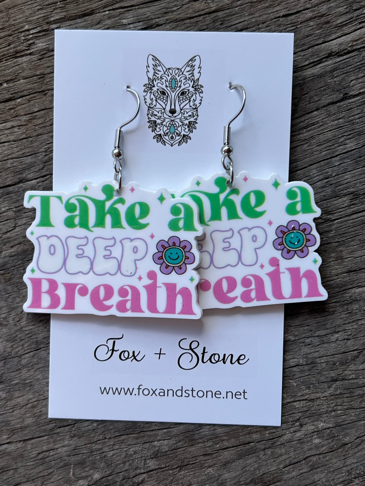 Take A Deep Breath Earrings