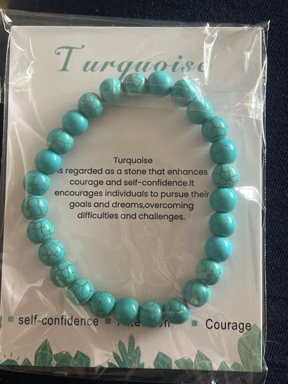 Turquoise Natural Stone Bracelet