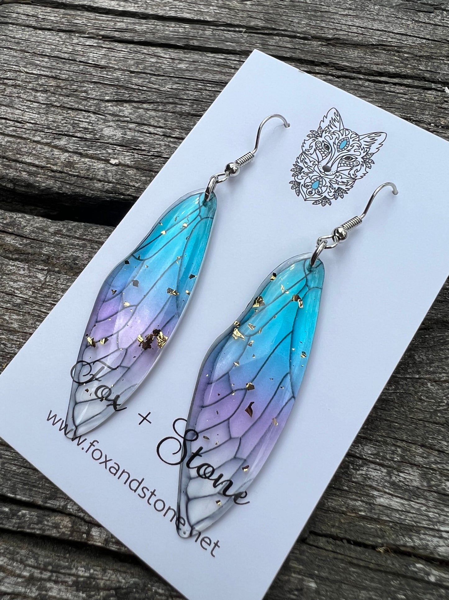 Laviska Fairy Wing/Butterfly Wing Earrings