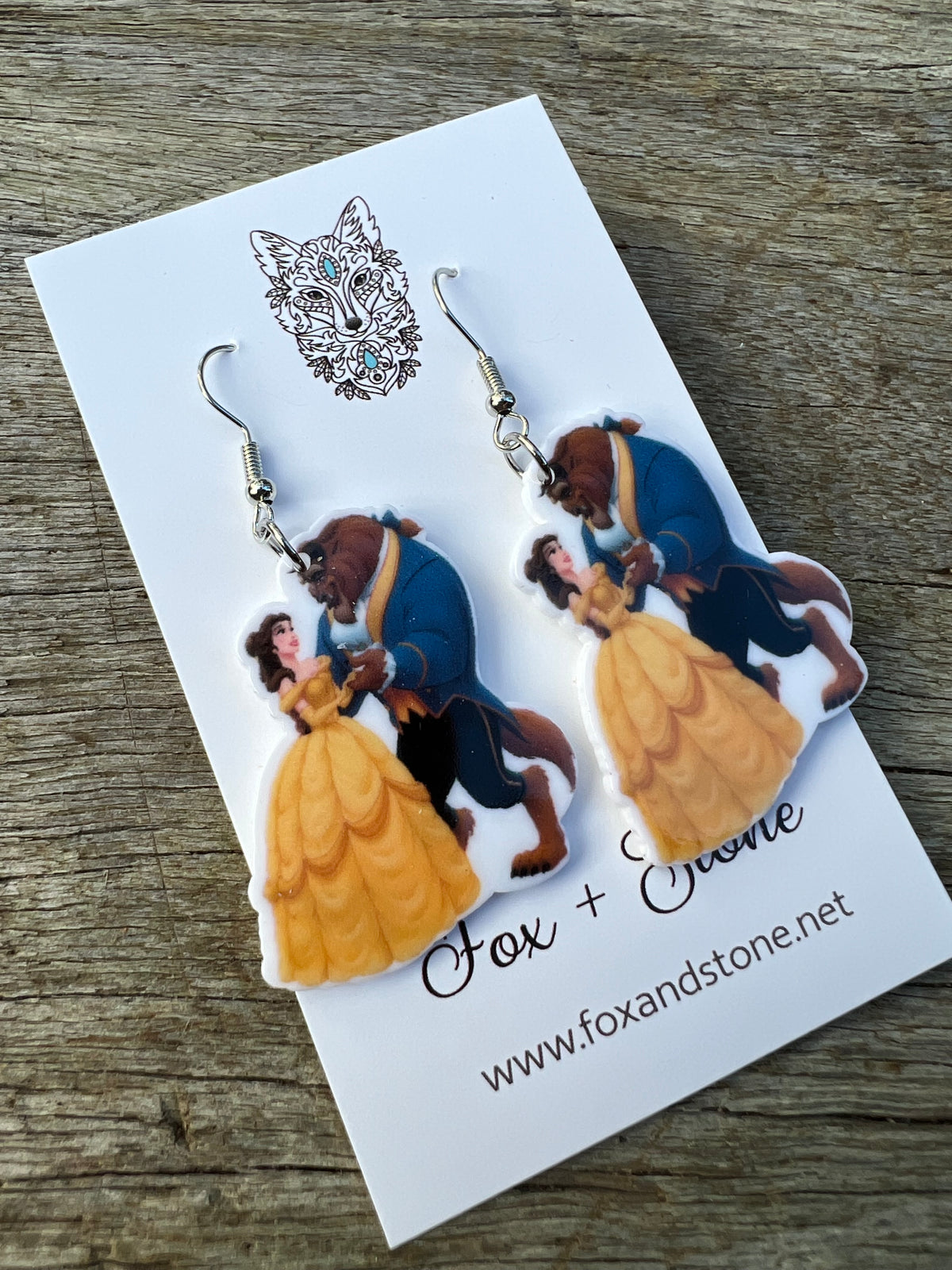 Belle and Beast Earrings