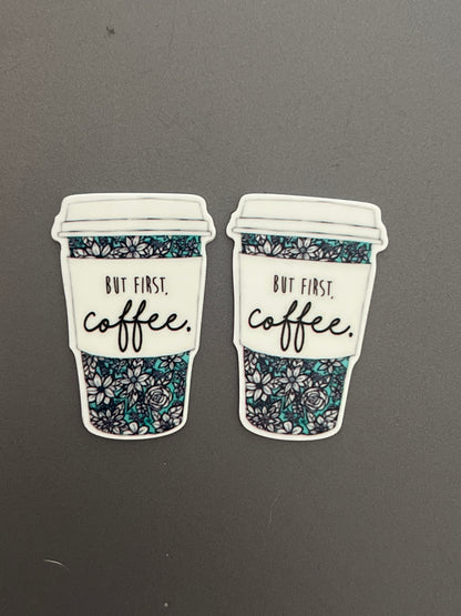 But First Coffee Earrings