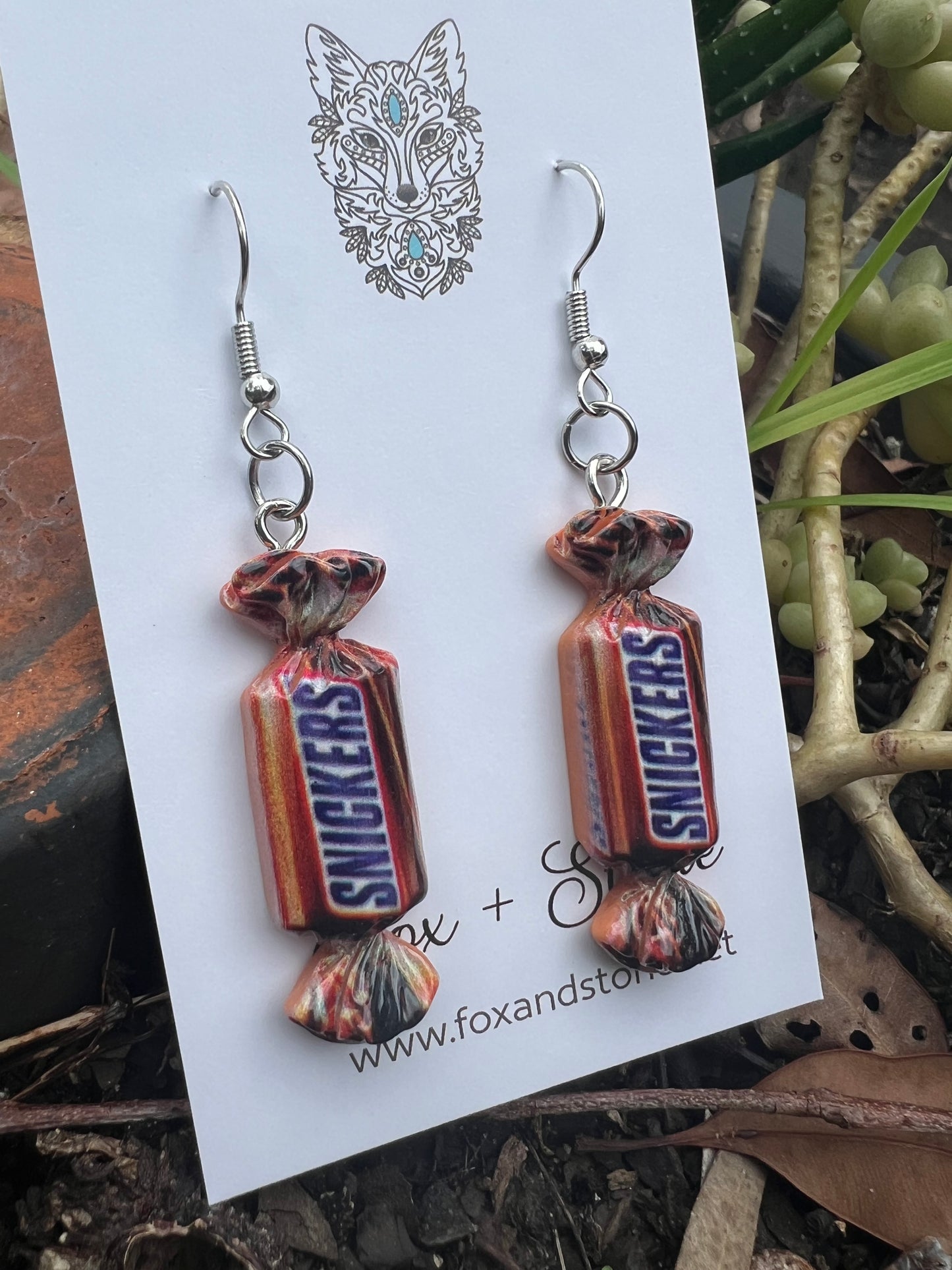 Snickers Earrings