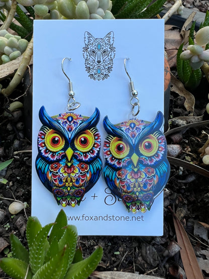 Beautiful Owl Earrings