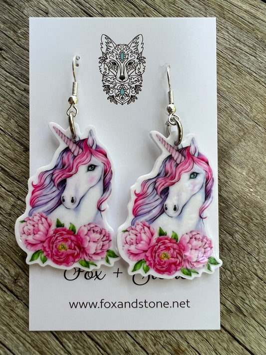 Pretty Unicorn Earrings