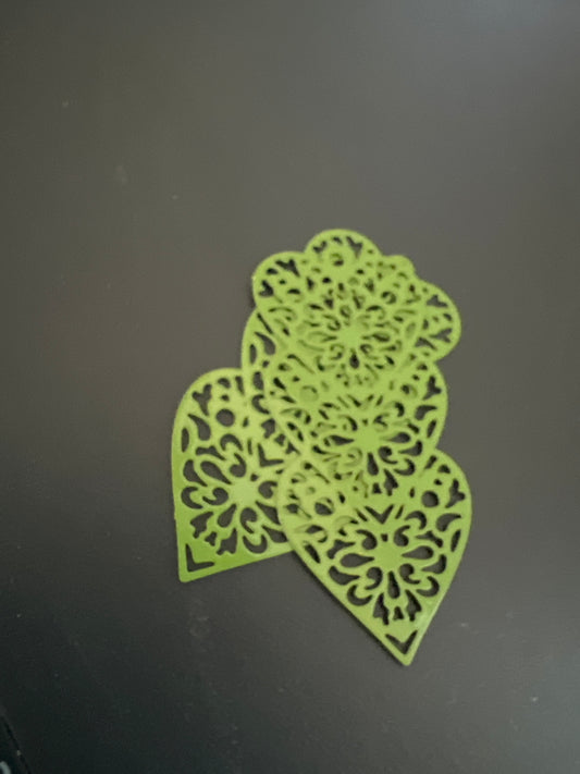 Forest Green Zelda Filigree