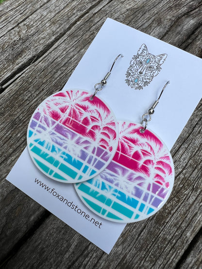 Pastel Beach Earrings