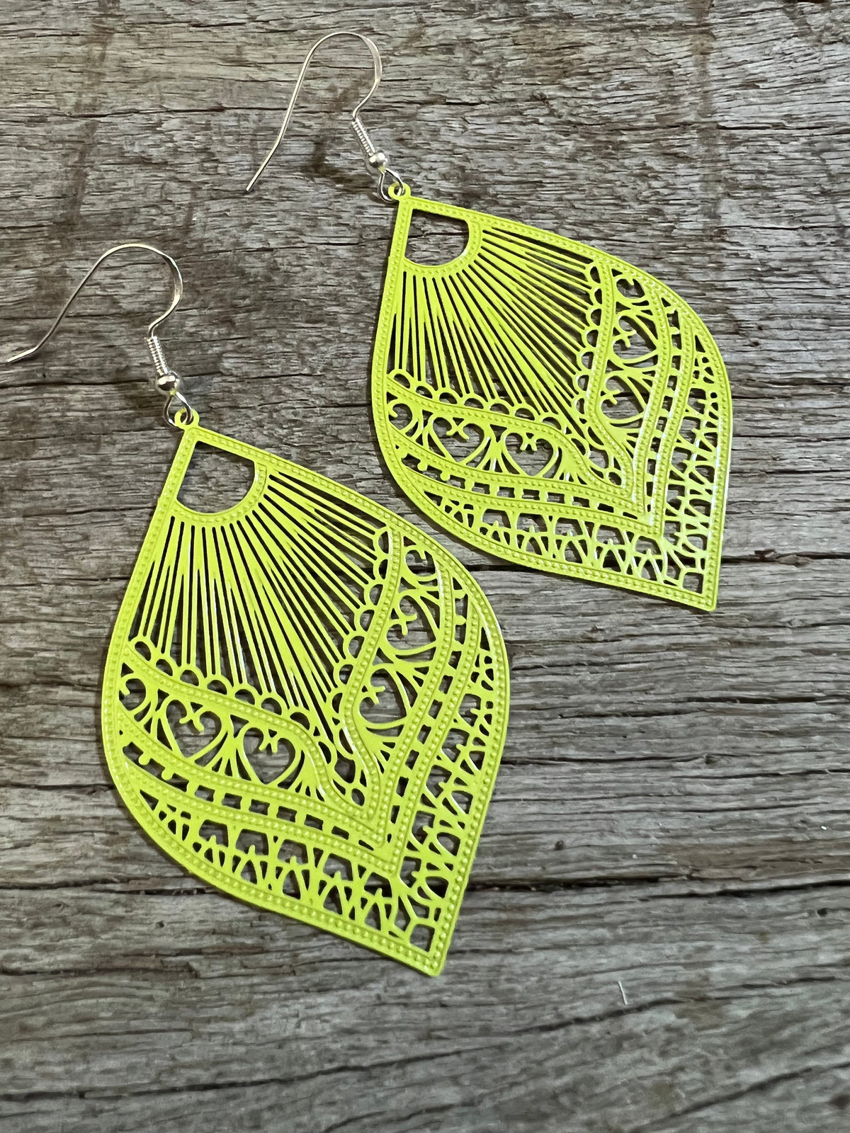 Samantha Citrus Filigree Earrings