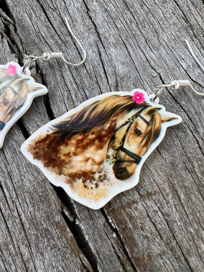 Pretty Horse Earrings