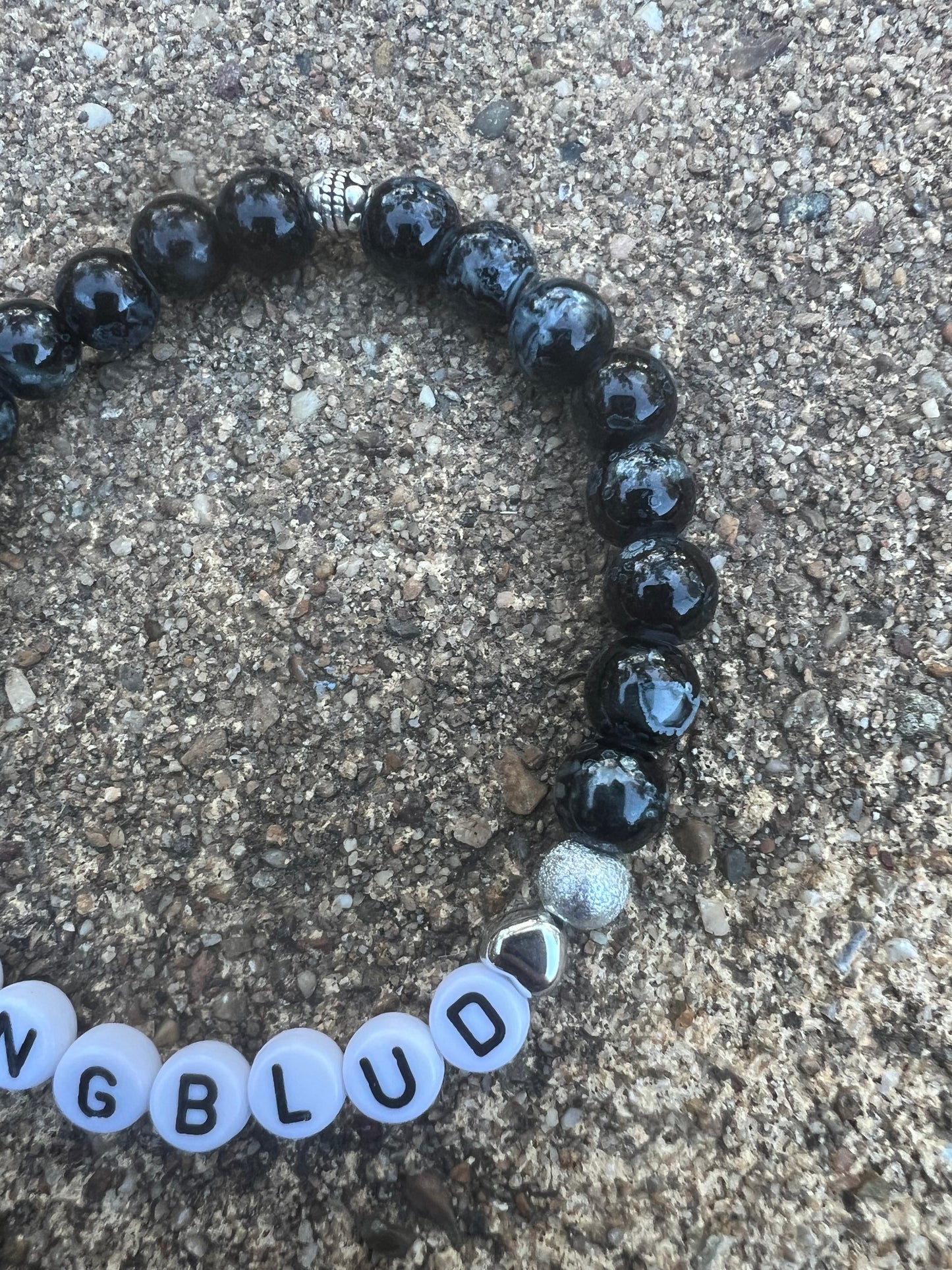 Yungblud Inspired Beaded Bracelet