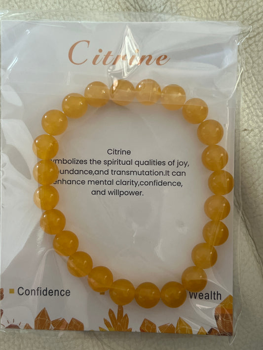 Citrine Natural Stone Bracelet