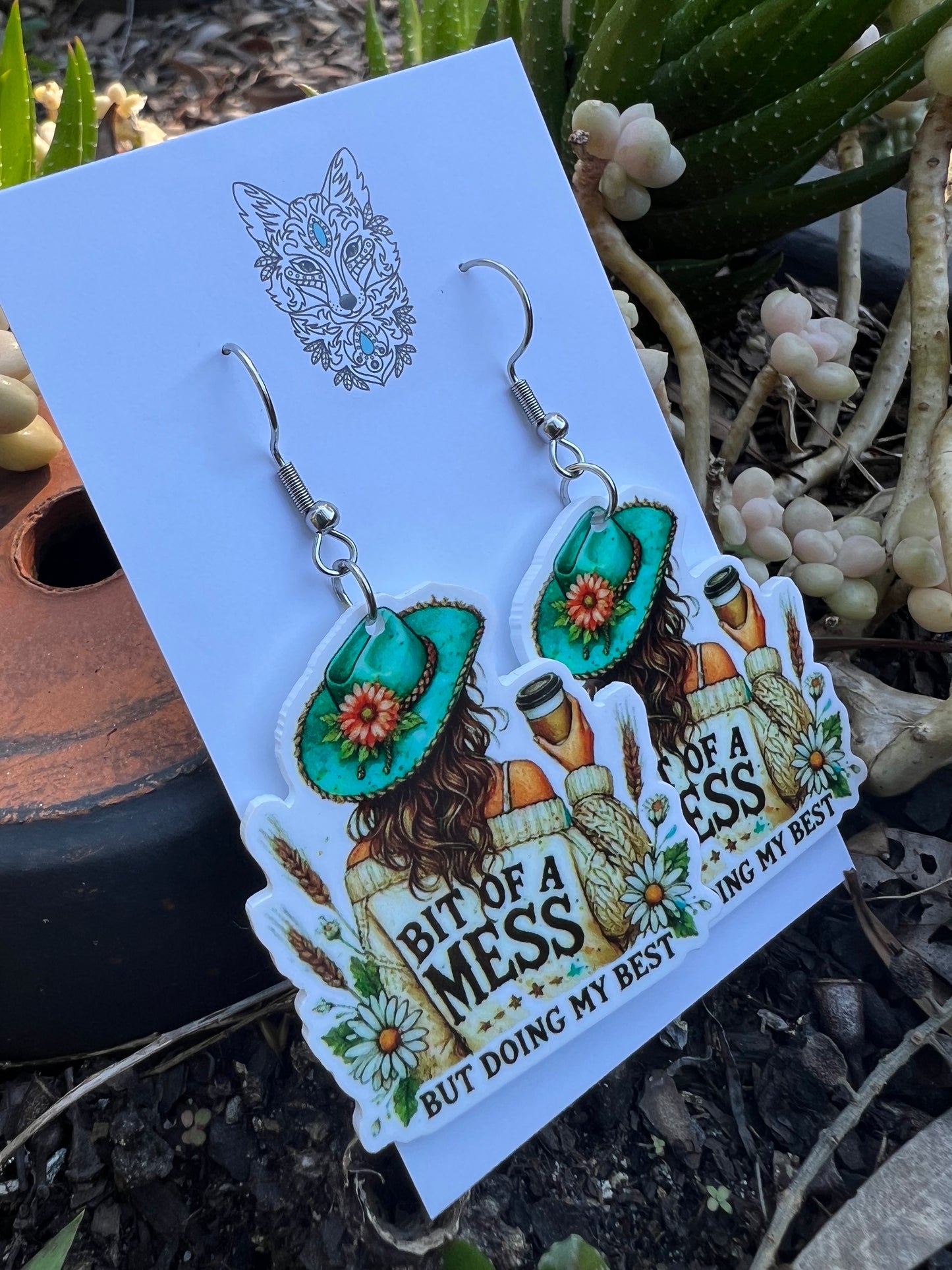 Bit of a Mess Earrings