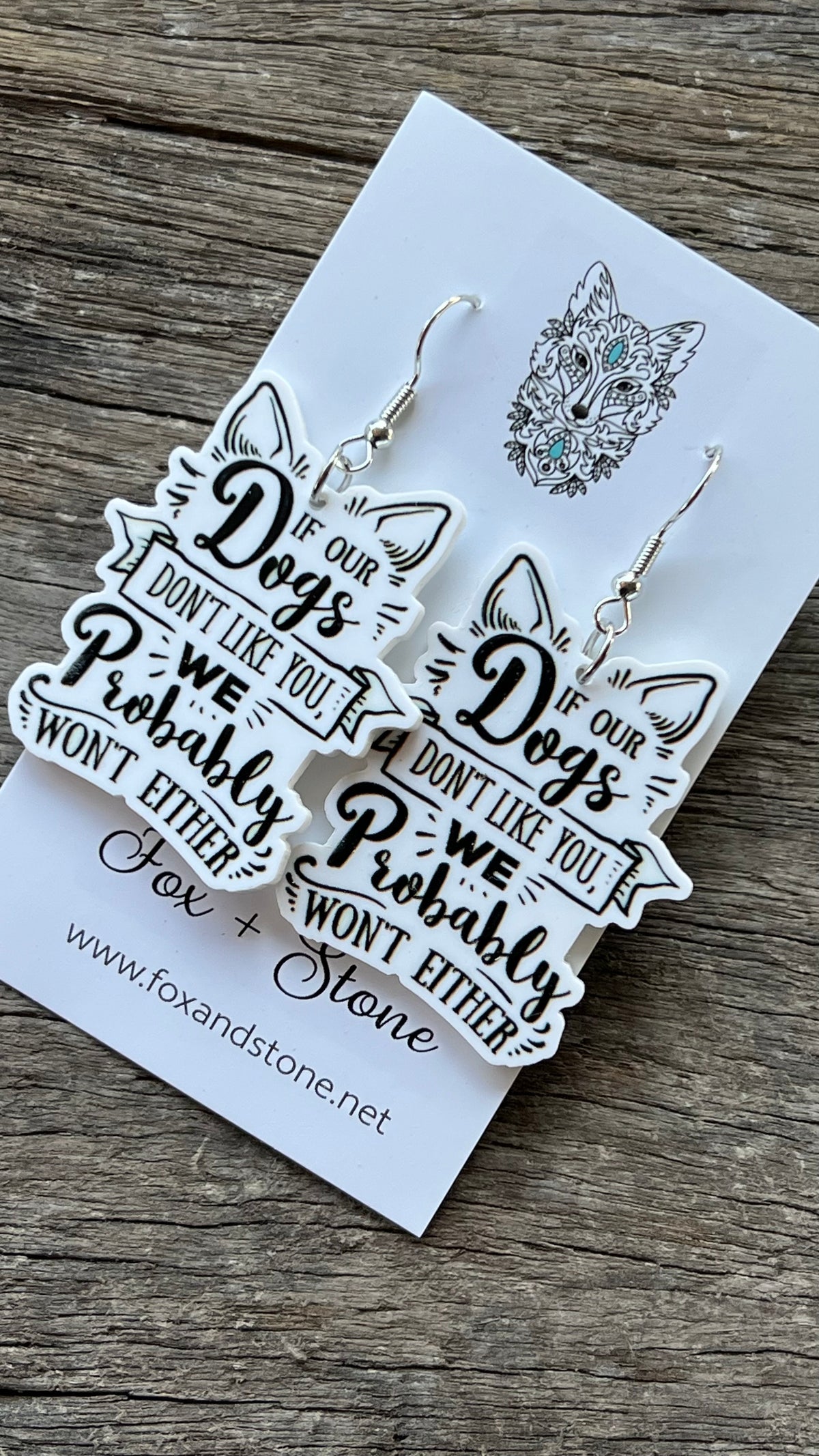 If My Dog Earrings