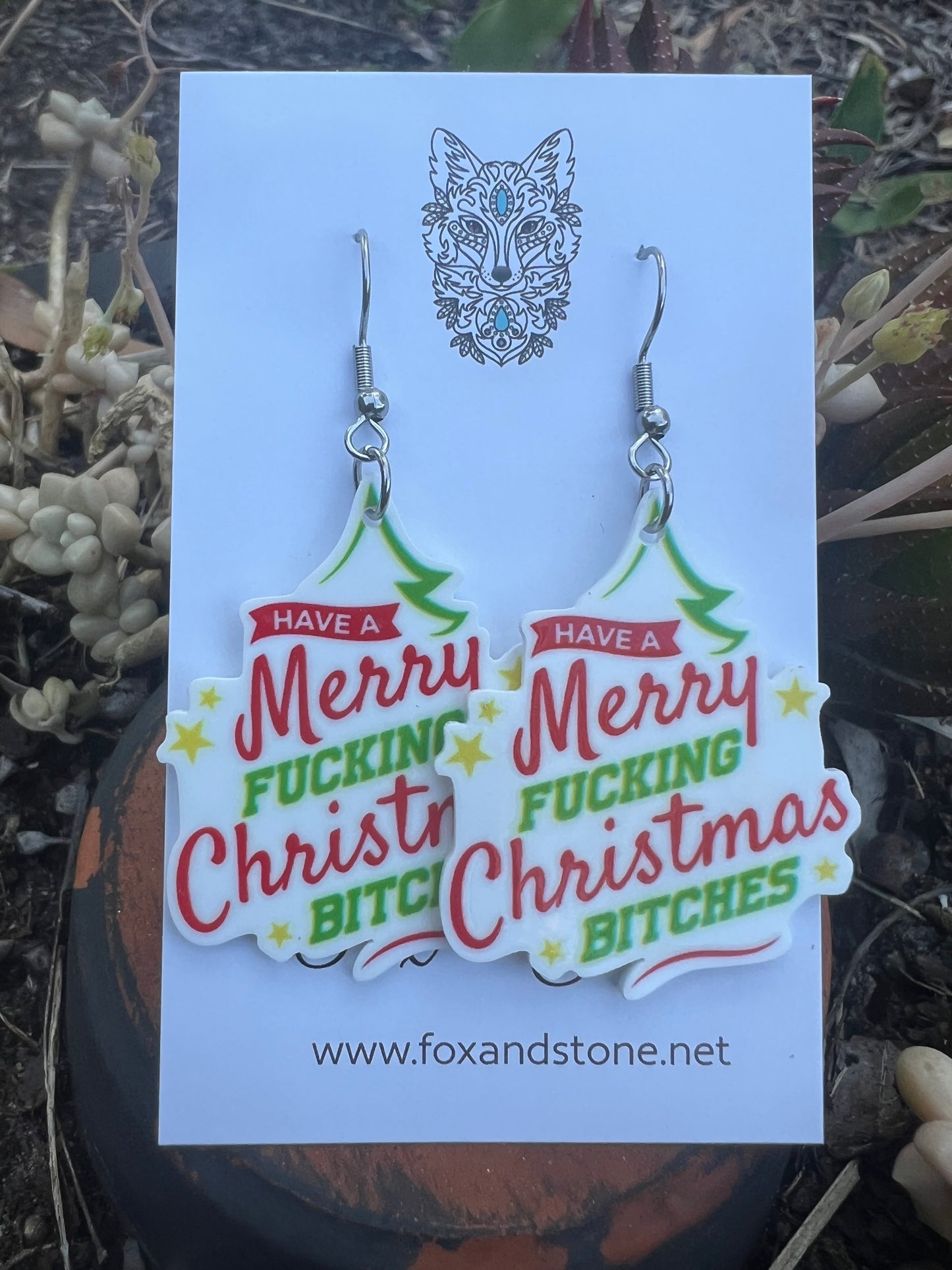 Aussie Xmas Earrings