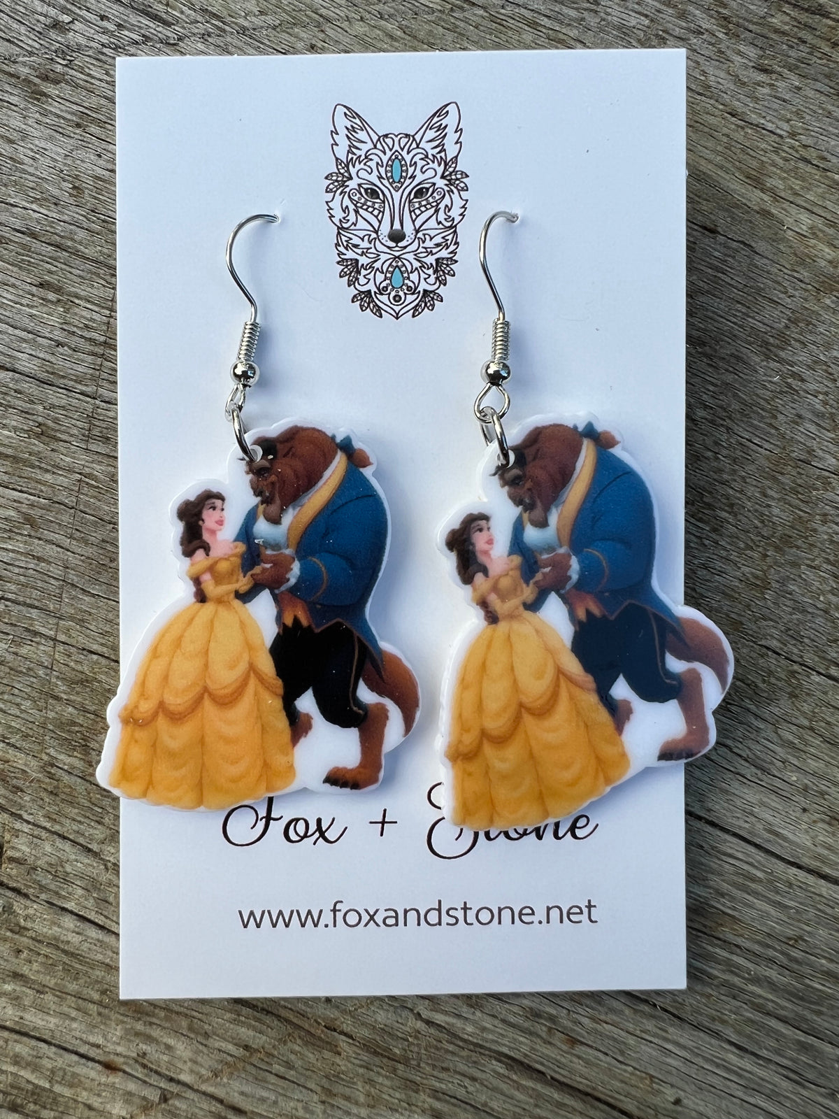 Belle and Beast Earrings