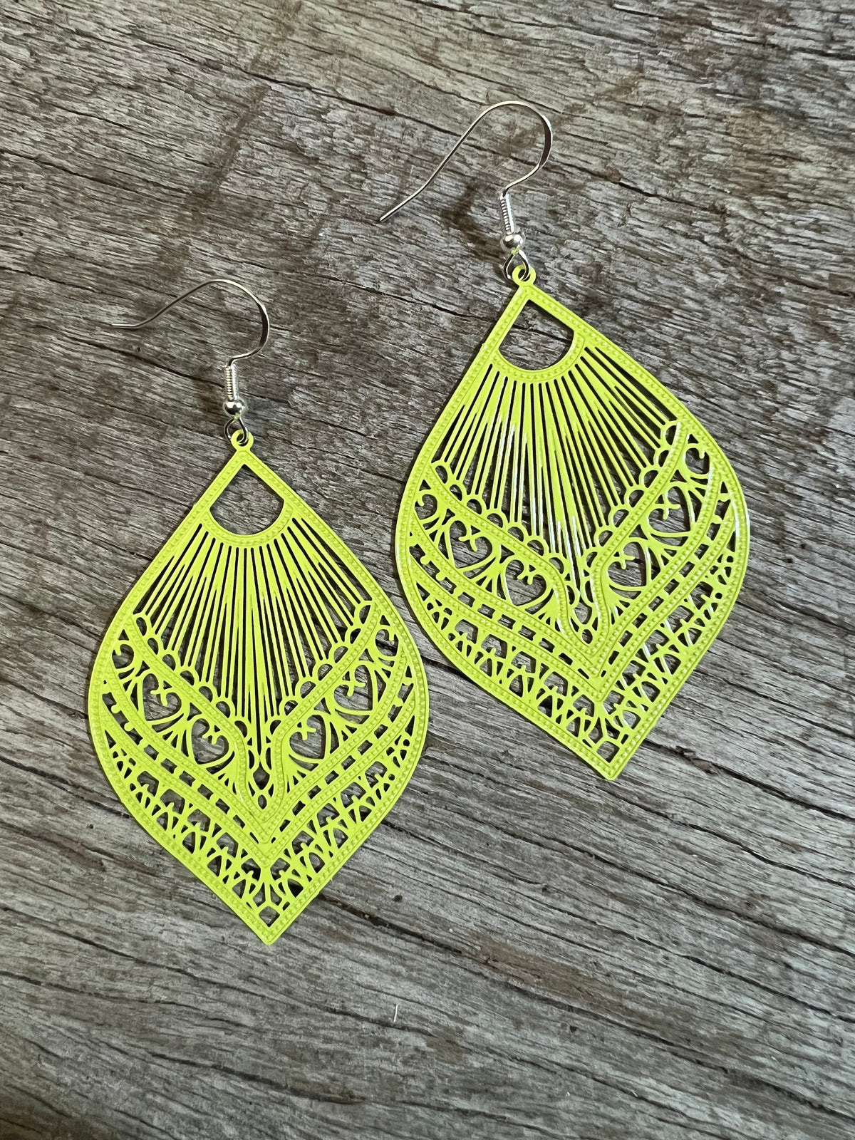 Samantha Citrus Filigree Earrings