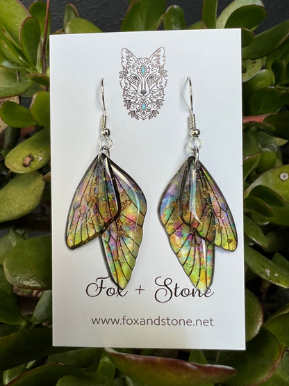 A Fairy Wing/Butterfly Wing Earrings