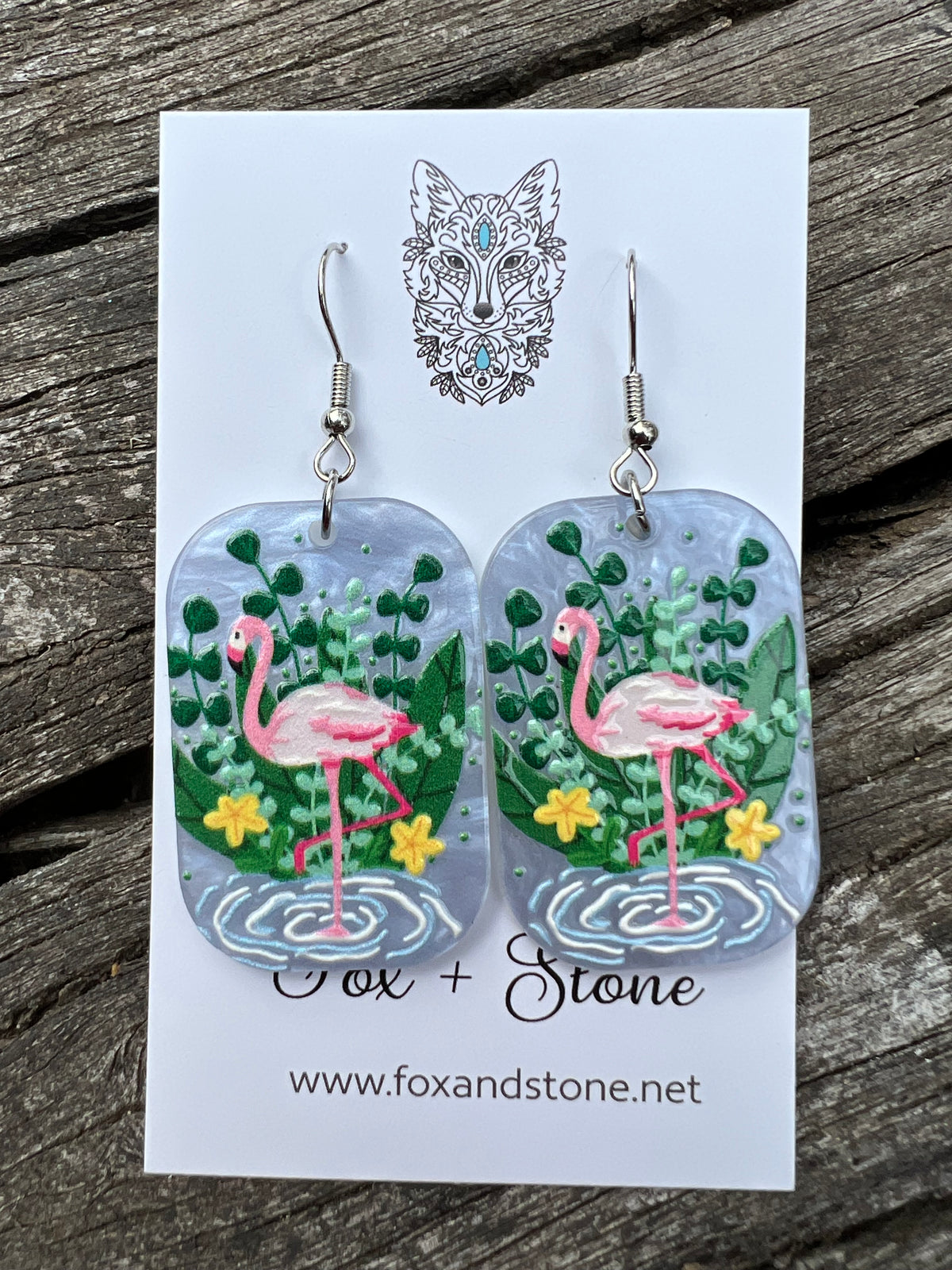 Flamingo Lagoon Earrings