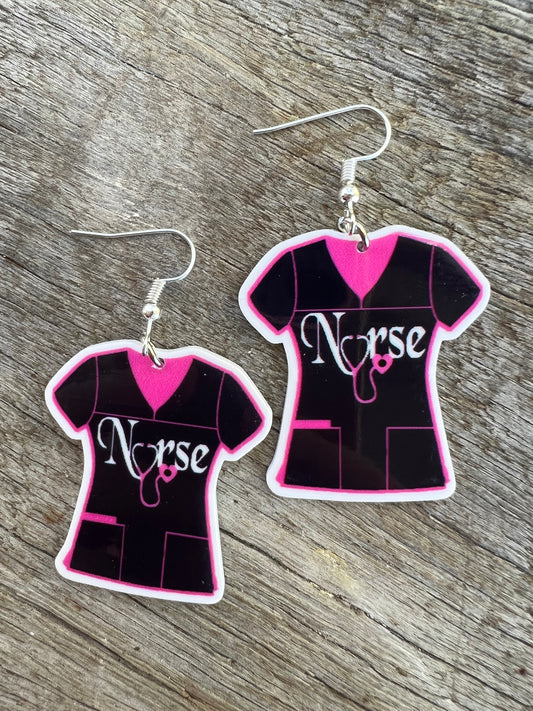 Nurse Uniform Earrings