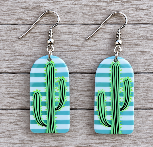 Cactus Arch Earrings