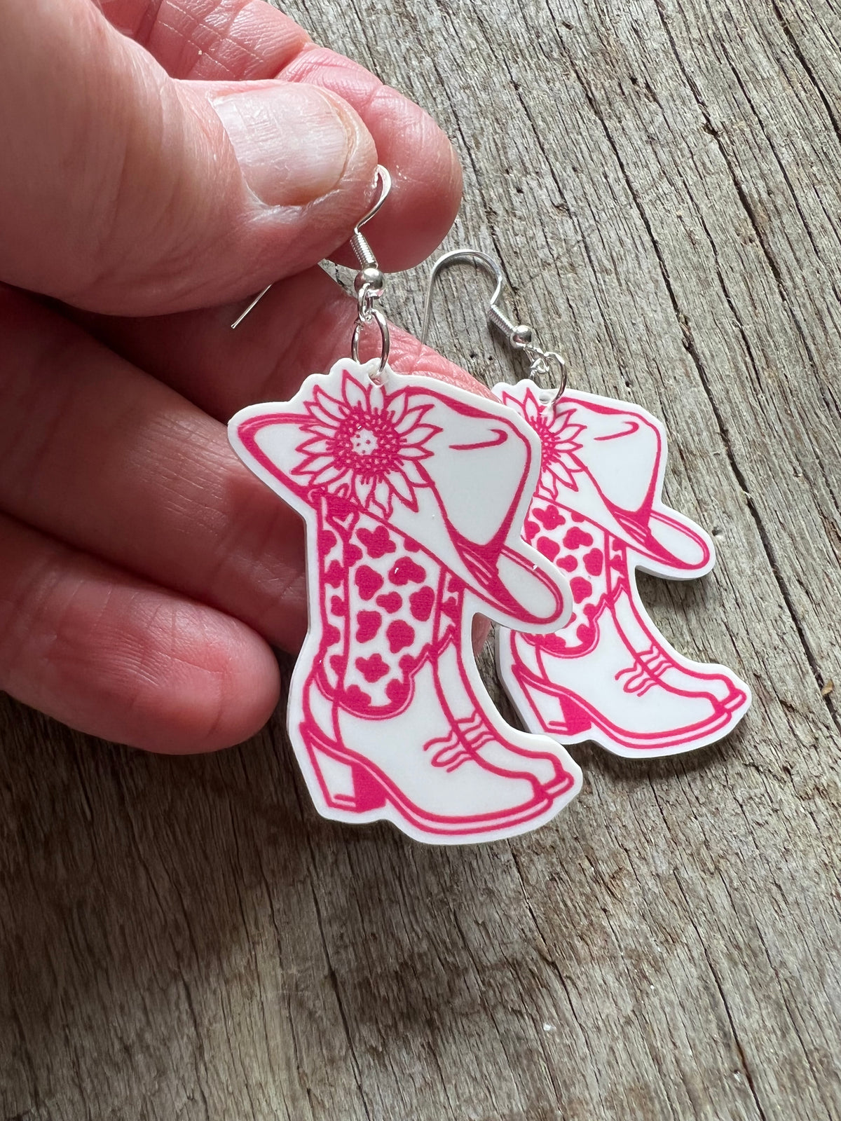 Cowboy Boots Earrings