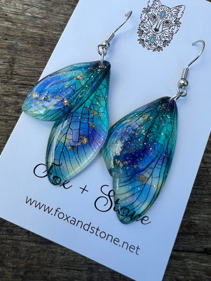 Maeve Fairy Wing/Butterfly Wing Earrings
