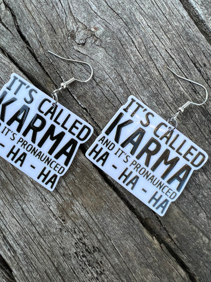 Its Called Karma Earrings