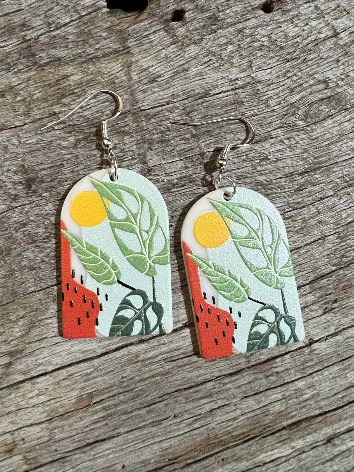 Mediterranean Palms Earrings