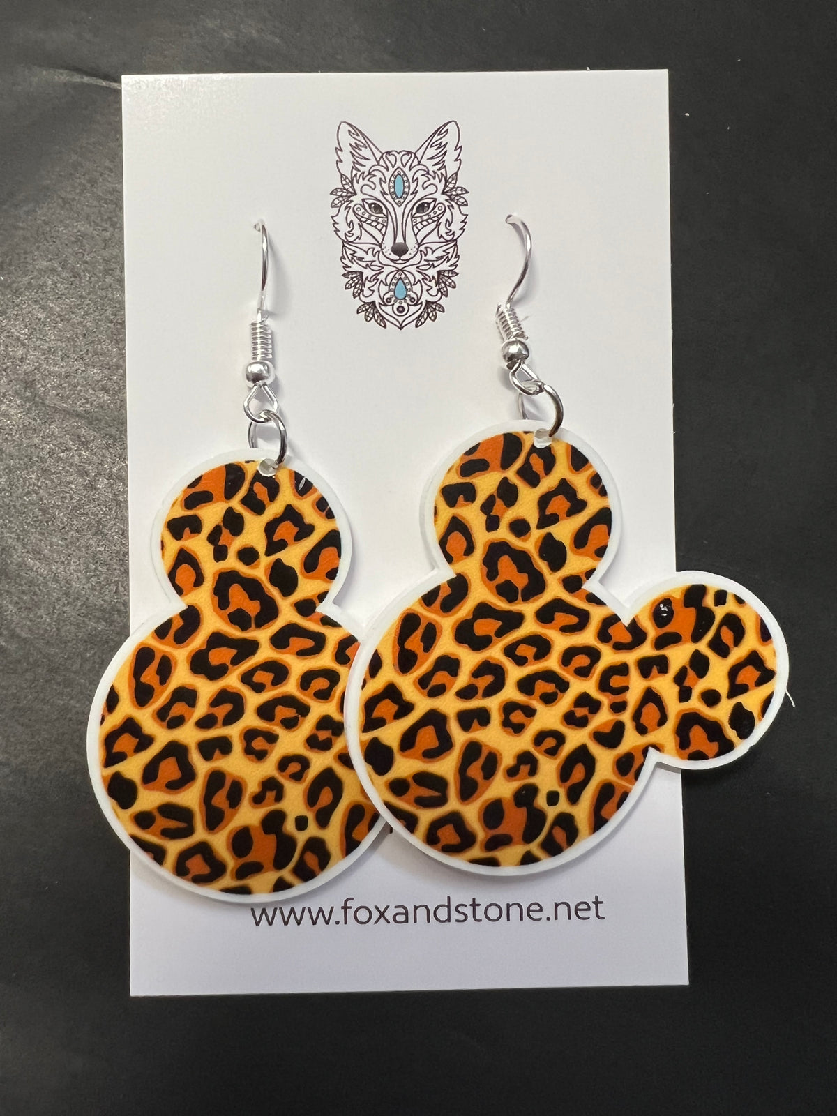 Tiger Mouse Earrings