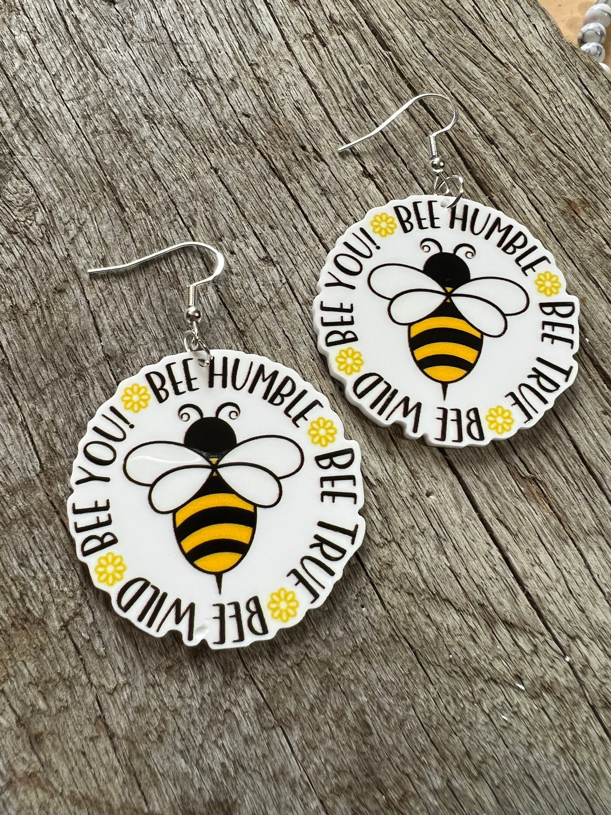 Bee Inspirational Earrings