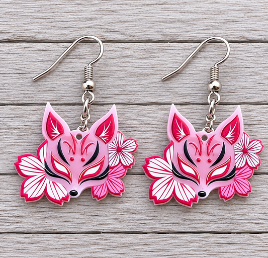 Fierce Fox Earrings