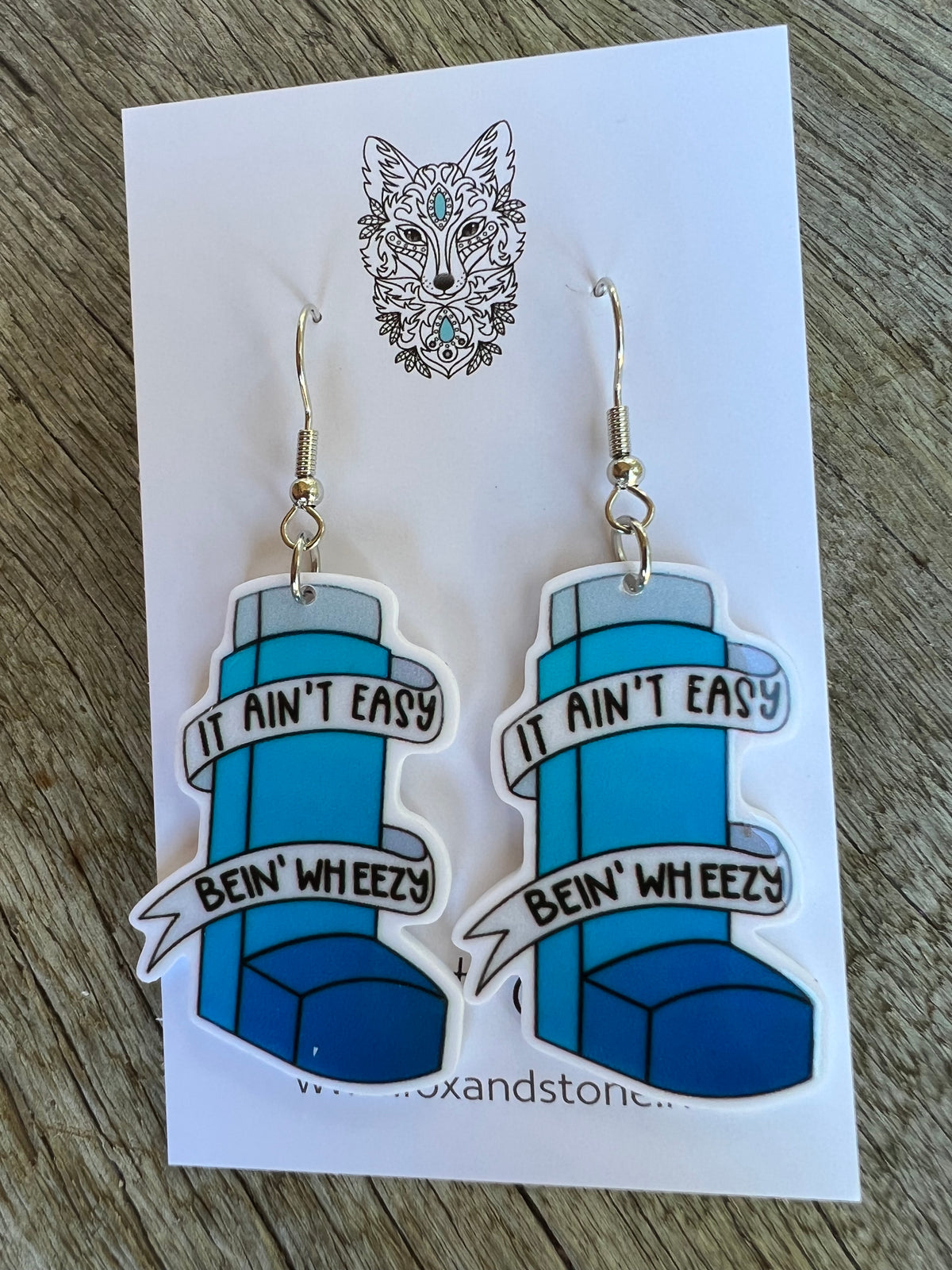 Being Wheezy Earrings