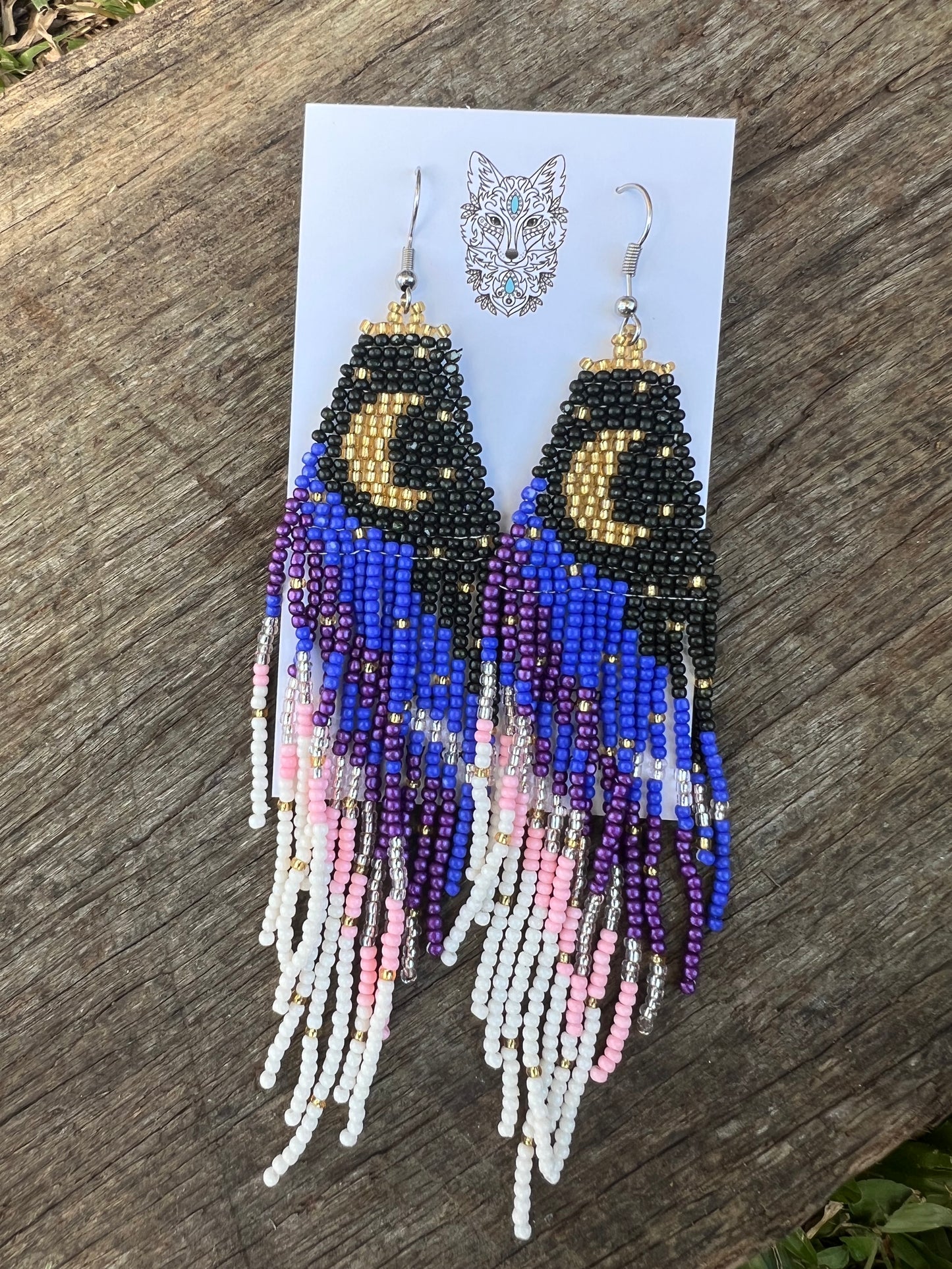 Aurora Sky Beaded Earrings