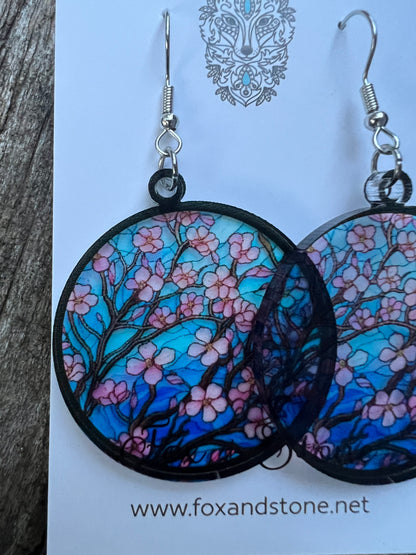 Sweet Cherry Blossom Earrings