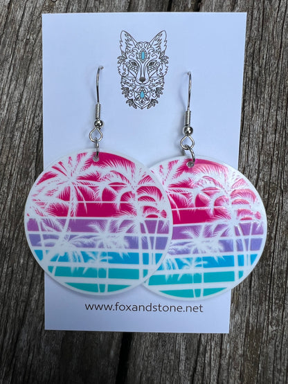 Pastel Beach Earrings