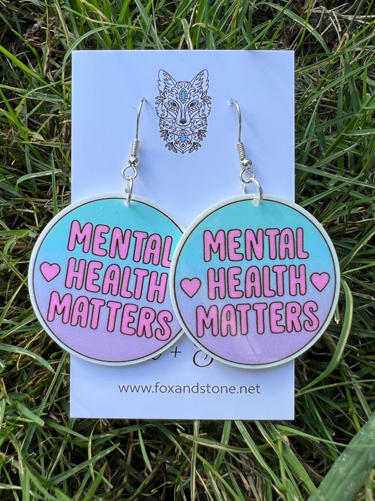 Mental Health Matters Earrings