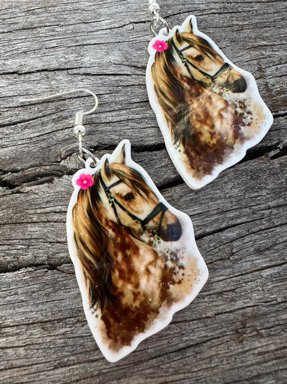 Pretty Horse Earrings