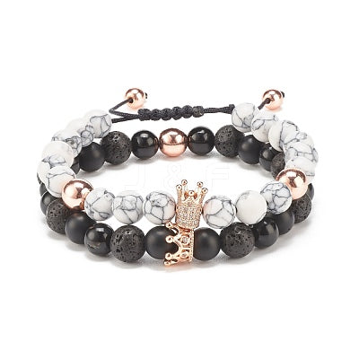Double Stack Quern Bracelet Stack