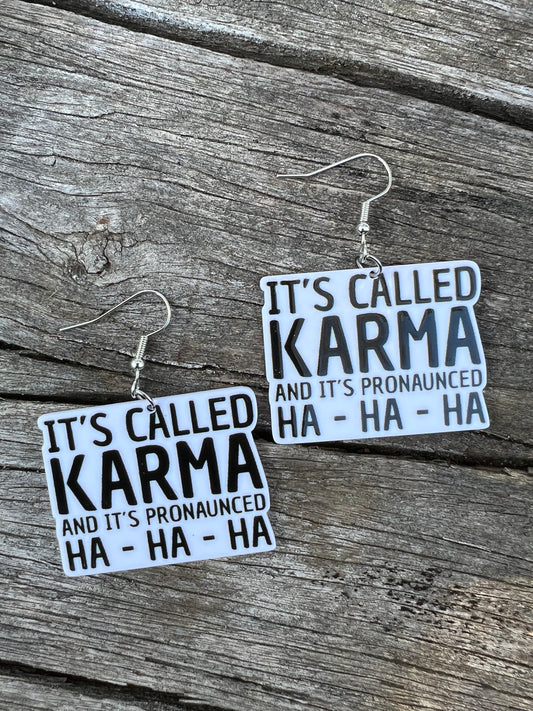It’s Karma Earrings