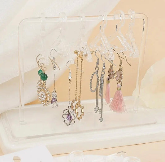 Mini Mirror Earring Hangers CLEAR