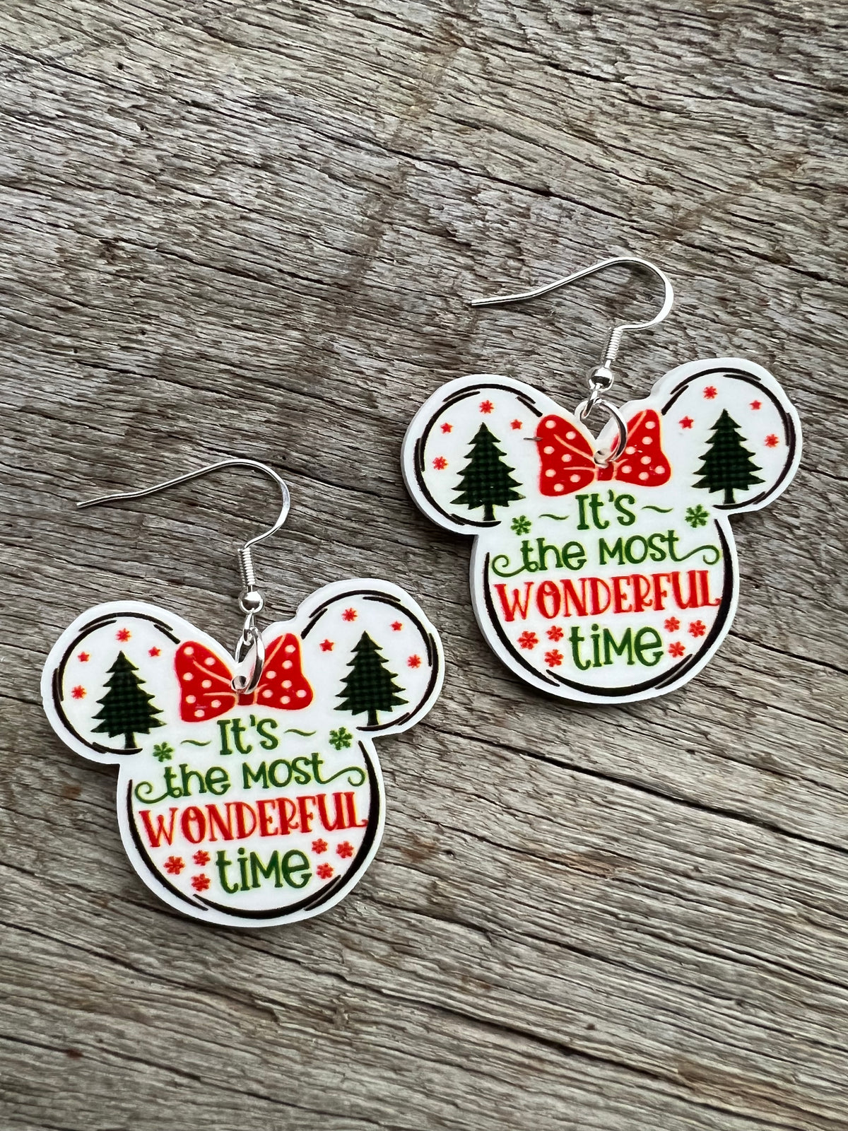 Merry Christmas Wonderful Earrings