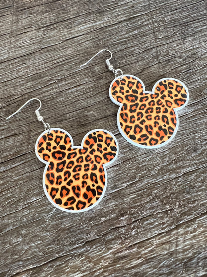 Tiger Mouse Earrings