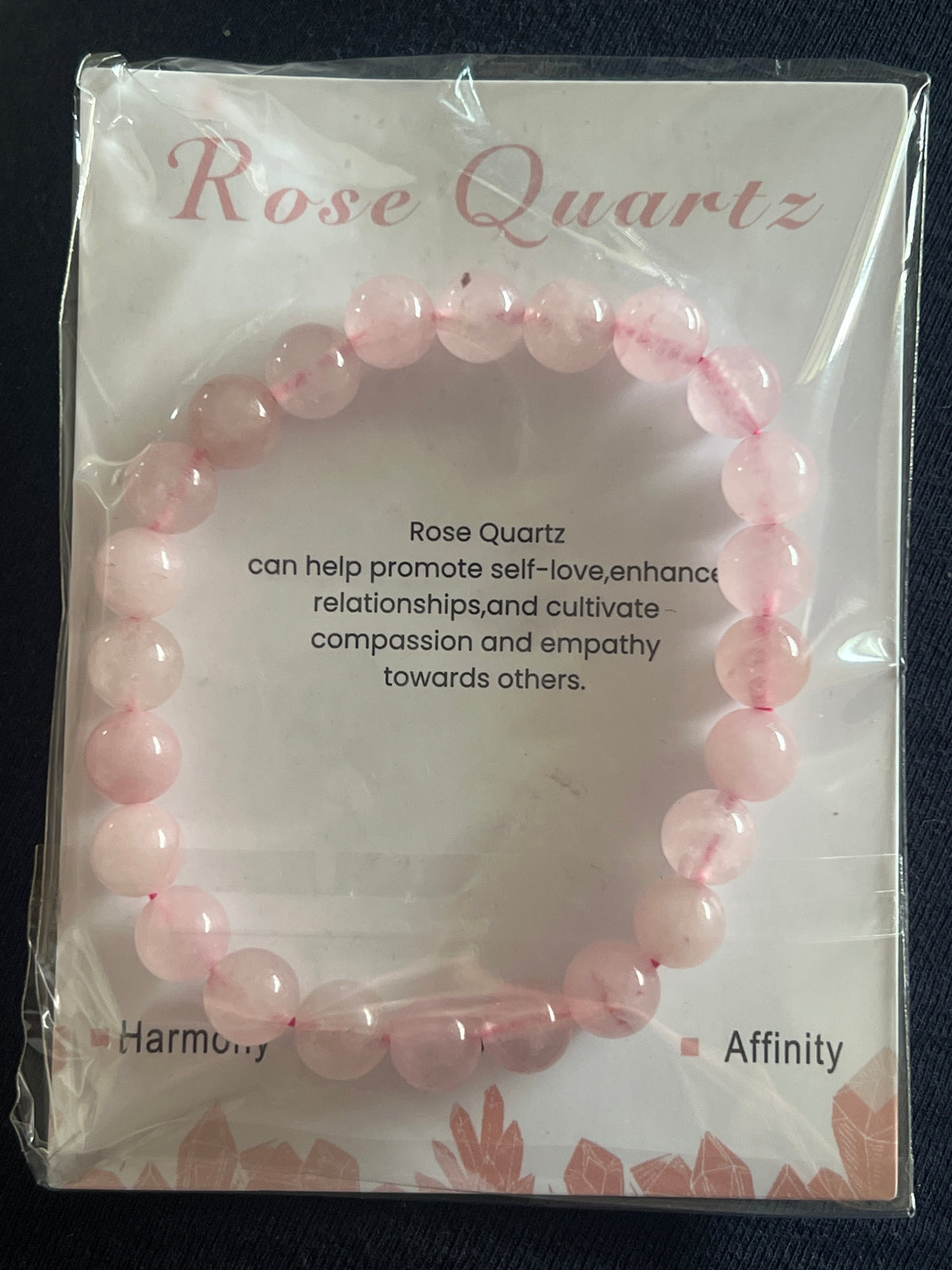 Rose Quartz Natural Stone Bracelet